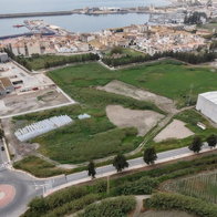 Site of new solar park in Motril.