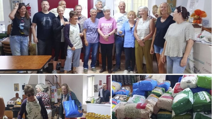 Torre del Mar Food Drive.