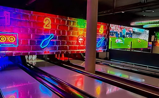 New bowling alley in Banus.