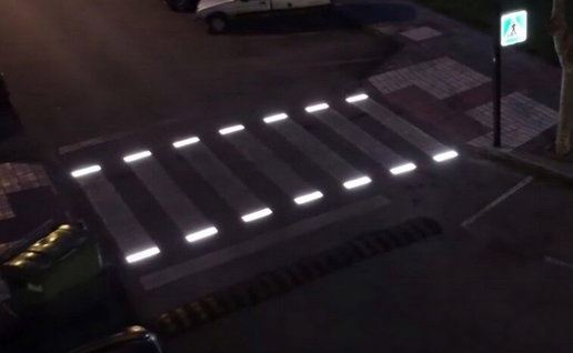 New intelligent zebra crossings.