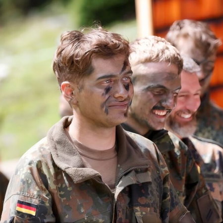 German military men
