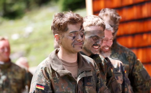 German military men
