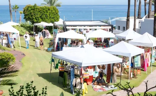 One of Helen Stanley's garden artisan markets.