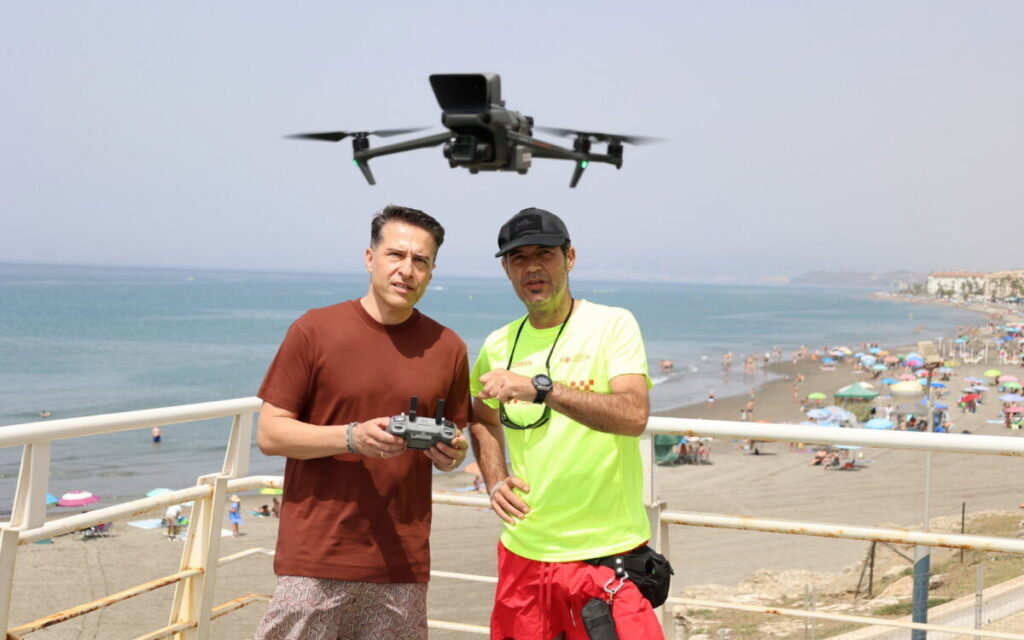 Torrox deploys lifeguard drones for patrols this summer.