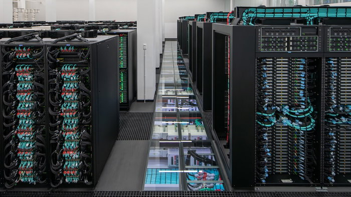 The supercomputer.