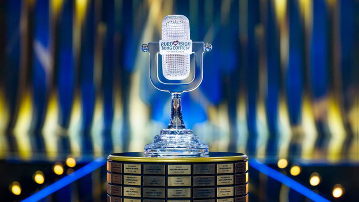 Eurovision trophy 2026.