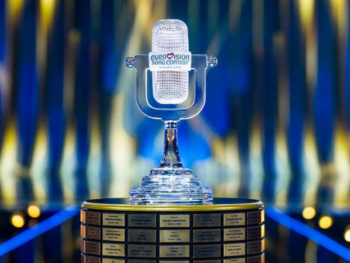 Eurovision trophy 2026.