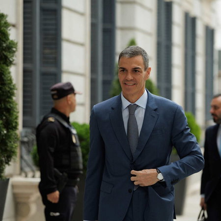 Spains Prime Minister Pedro Sánchez