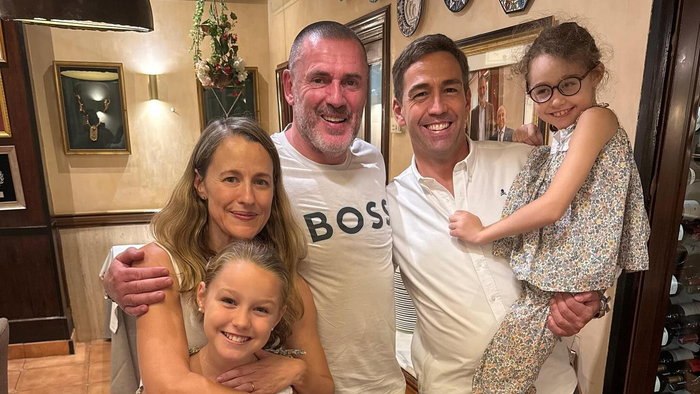 Elenita and her family.