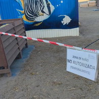 Beaches closed again.