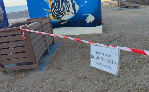 Beaches closed again.