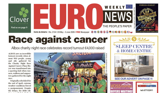 Costa de Almeria 28 May – 3 Jun 2026 Issue 2134