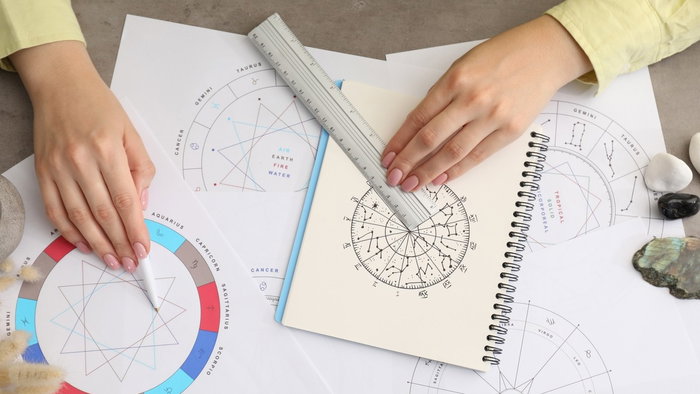 Astrocartography and astrology charts