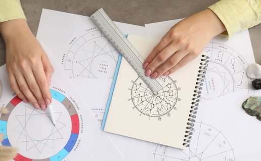 Astrocartography and astrology charts