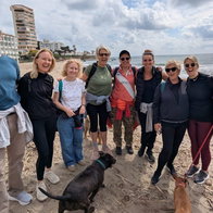 Sober Socials on the prom in Mijas.