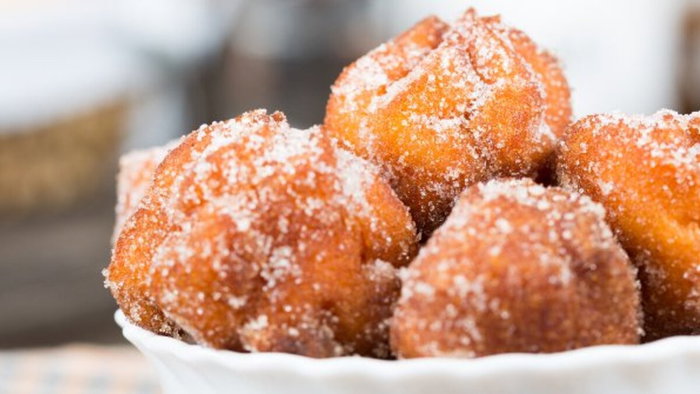 Bunuelos traditional spanish food