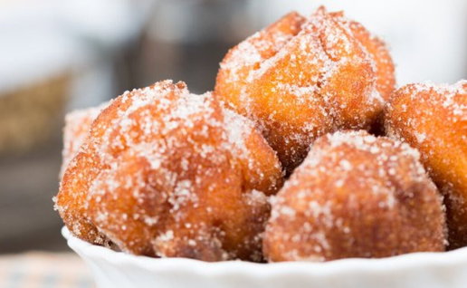 Bunuelos traditional spanish food