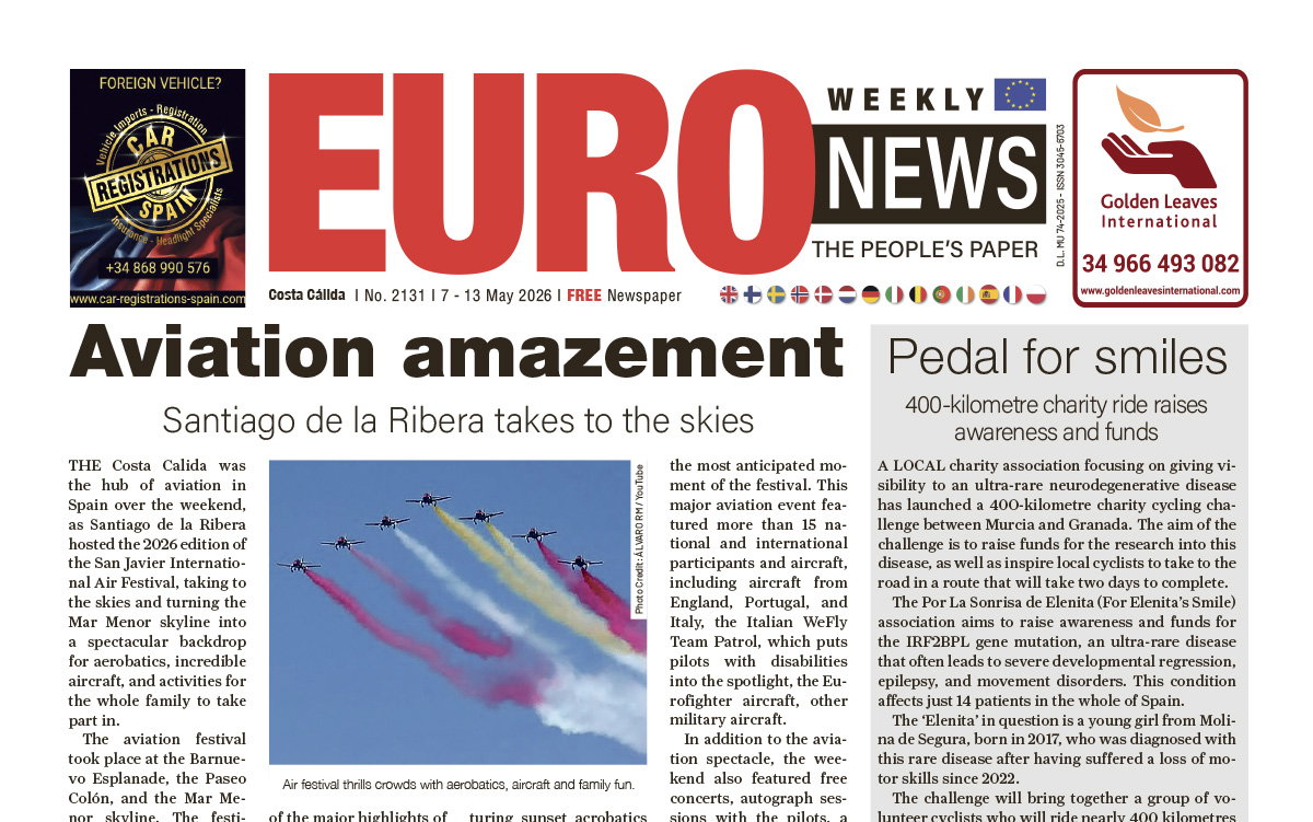 Costa Calida Newspaper 7 - 13 May 2026