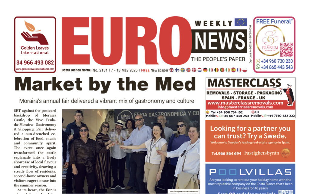 Costa Blanca North newspaper 7 - 13 May 2026
