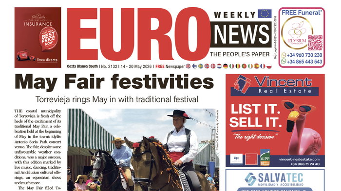 Costa Blanca South 14 – 20 May 2026 Issue 2132