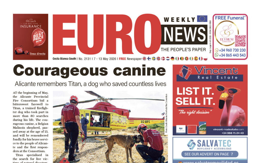 Costa Blanca South newspaper 7 - 13 May 2026
