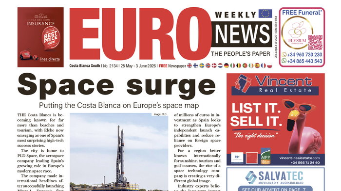 Costa Blanca South 28 May – 3 Jun 2026 Issue 2134