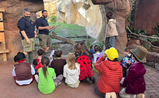 Bioparc Fuengirola June summer camps.