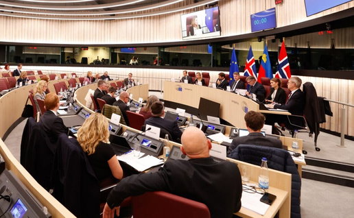 EEA meeting in Brussels.