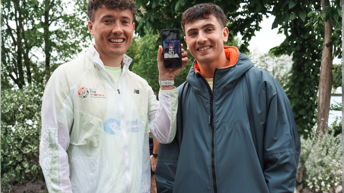 The FTD Brothers, Jordan and Ciaran, and their mother Geraldine.