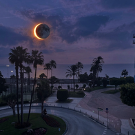 AI helped image of Torre del Mar.