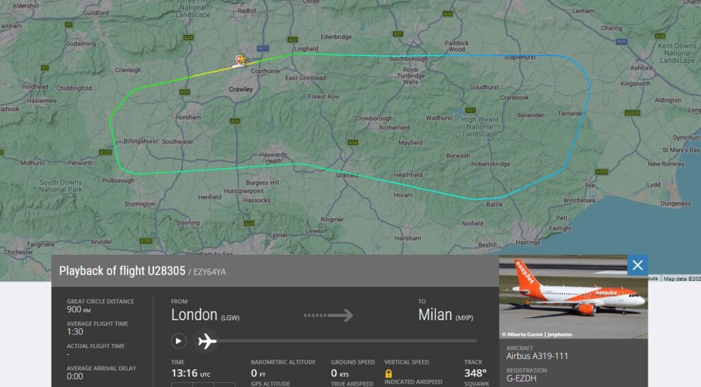 flight map