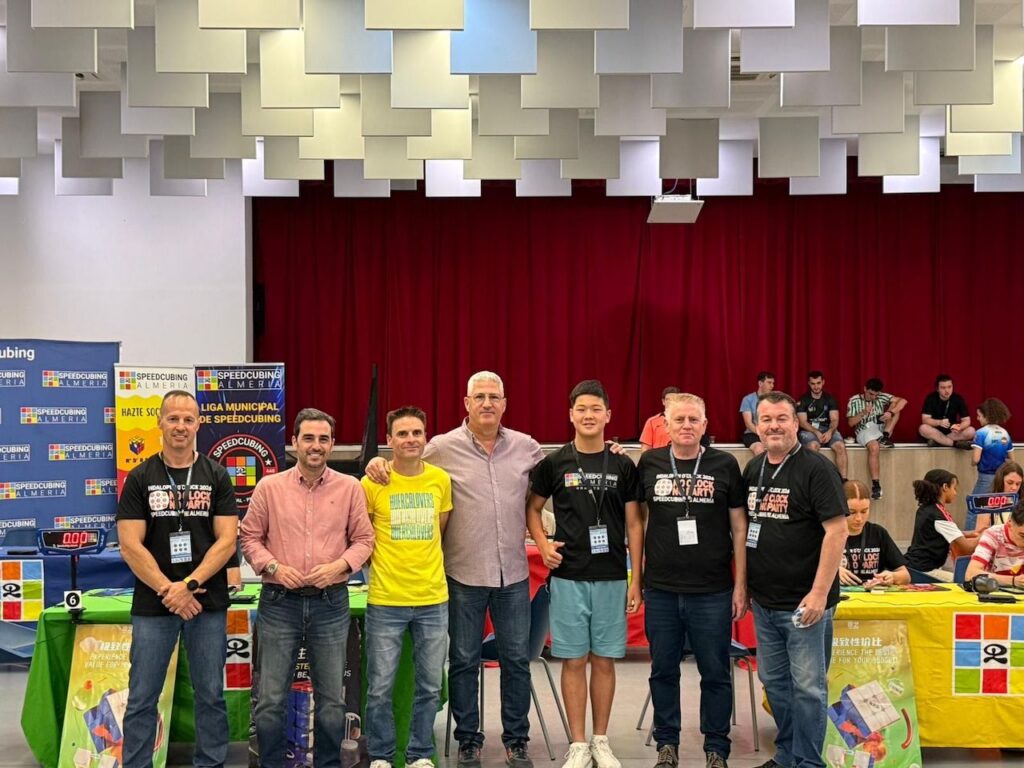 Almería hosts Rubik’s Cube Speedcubing Championship