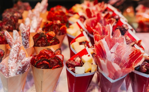 Spanish Tapas high in histamine