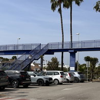 Bridging a dangerous road.