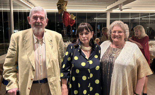 John Smith, Orphelia Smith and Carol Woolnoth.