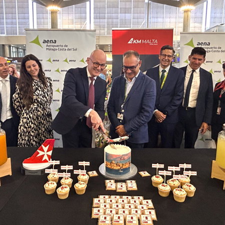 Launch at Malaga Airport of new Malta flights