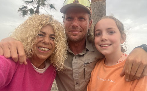 Koen Darras & Lio at Marbella Beach