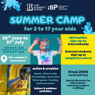 Lady Elizabeth School Summer Camp 2026 Flyer