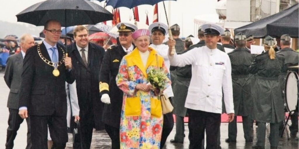 Queen Margrethe II leaves hospital after fall scare