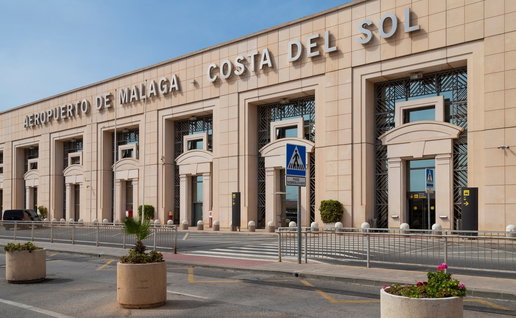 Malaga airport Costa Del Sol