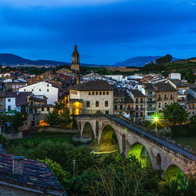 Puente la Reina village.