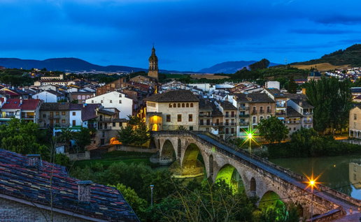 Puente la Reina village.