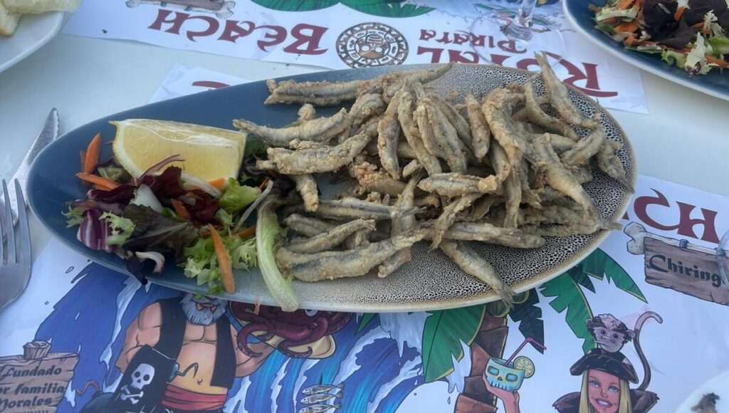 Pirate-themed Chiringuito Royal Beach Pirata serves beachfront treasures