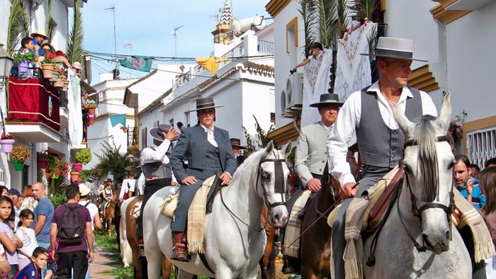 San Isidro - A celebration of spring in Estepona.