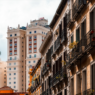 Apartment building in Madrid