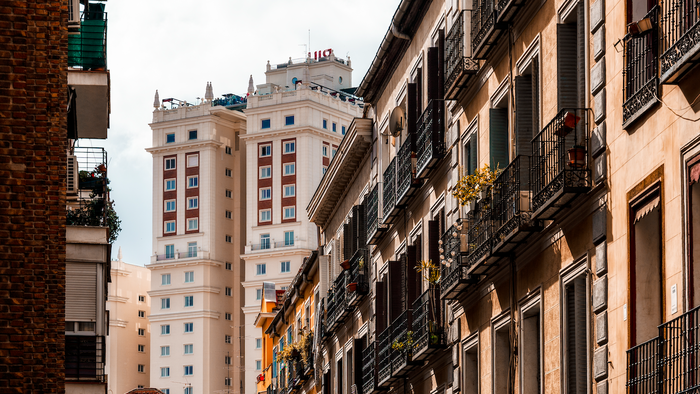 Apartment building in Madrid