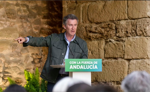 Spain's opposition leader Alberto Feijóo
