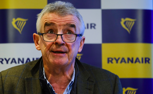 Michale O'Leary owner of Ryanair