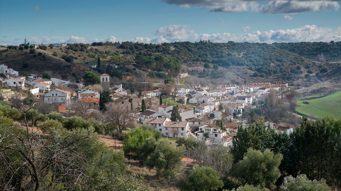 A small rural village in Spain