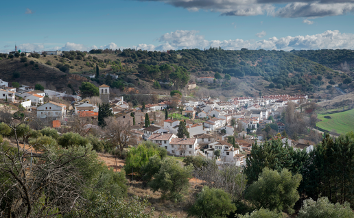 A small rural village in Spain